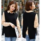 Side Slit Sweater Vest