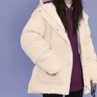 Plain Oversize Padded Parka