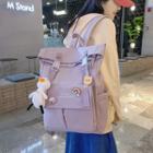 Plain Brooch Backpack / Bag Charm / Set