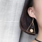 Triangle Drop Earrings / Clip-on Earrings