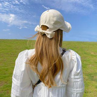 Large Bow Uv Protection Baseball Cap