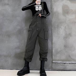 Baggy Cargo Dungarees