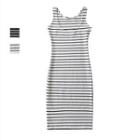 Striped Bodycon Tank Dress