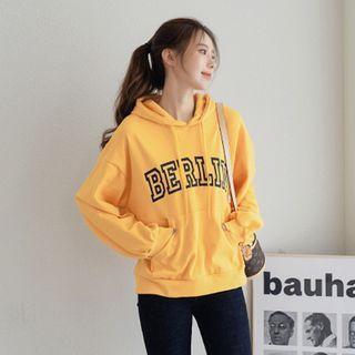 Berlin Letter Kangaroo Hoodie
