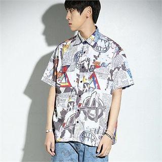 Short-sleeve Printing Shirt
