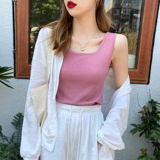 Light Knit Tank Top In 9 Colors
