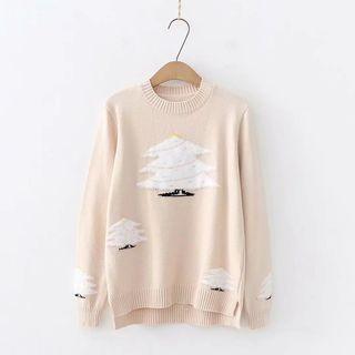 Tree Pattern Sweater