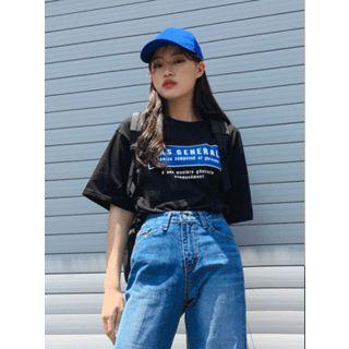 Lettering Relaxed-fit T-shirt