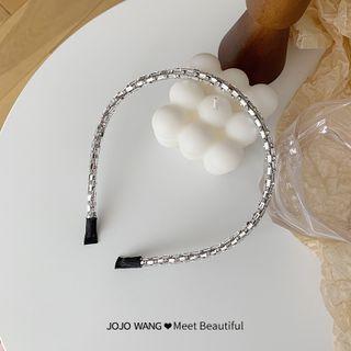 Rhinestone Headband 1 Pc - As Shown In Figure - One Size