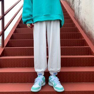 Adhesive Strap Harem Pants