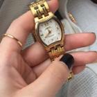 Retro Bracelet Watch A35 - Band - Gold & Dial - White - One Size