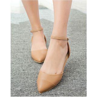 Ankle Strap Pointed Sandals