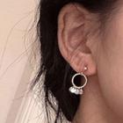 Stone Dangle Earring / Clip On Earring