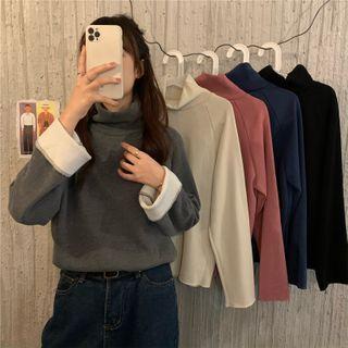 High-waist Plain Top