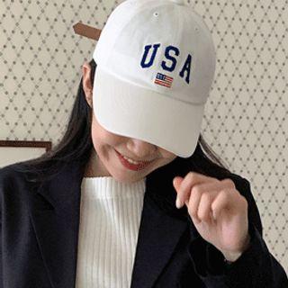 Usa Letter Baseball Cap