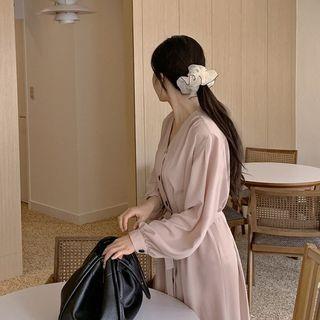 [lovb] Single-breasted Long Dress