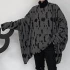Turtleneck Pullover Dark Gray - One Size