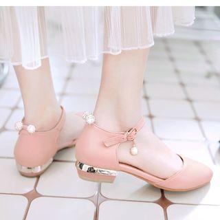 Low Heel Pointed Sandals