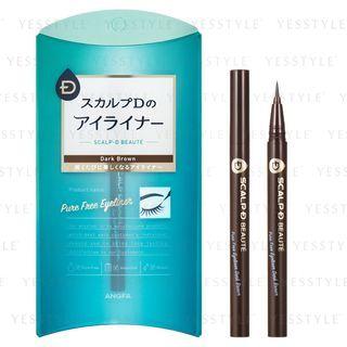 Angfa - Scalp D Beaute Pure Free Eyeliner (dark Brown) 0.56ml
