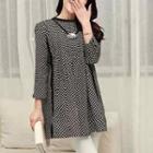 Dotted A-line Dress