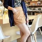 Pleated Miniskirt