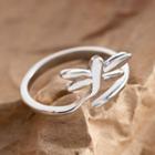 Dragonfly Sterling Silver Ring Ring - One Size