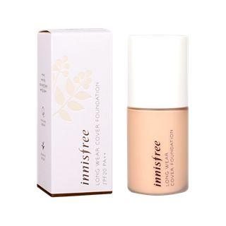 Innisfree - Long Wear Cover Foundation Spf20 Pa++ 30ml