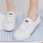 Pointelle Canvas Sneakers