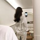 Letter-back Loose T-shirt