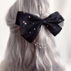 Star Sequined Mesh Bow Hair Clip (various Design)