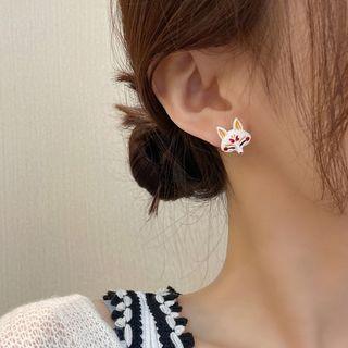 Fox Alloy Earring