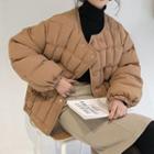 Padded Double Breasted Coat