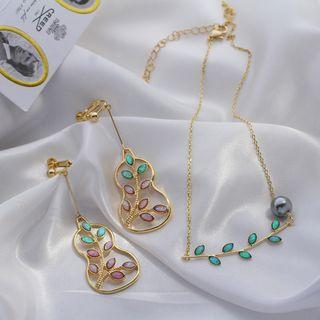 Acrylic Branches Dangle Earring / Pendant Necklace
