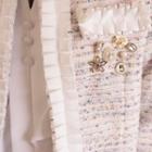 Pleated M Lange Tweed Jacket