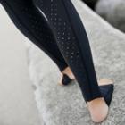 Perforated Stirrup Sports Leggings