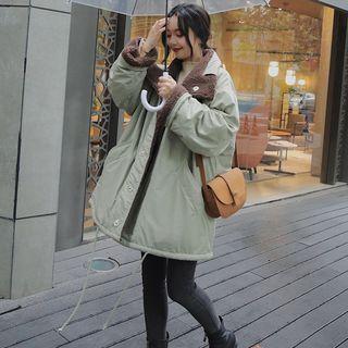 Reversible Padded Snap Button Jacket