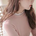 Lace-detail Top