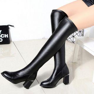Heel Over-the-knee Boots