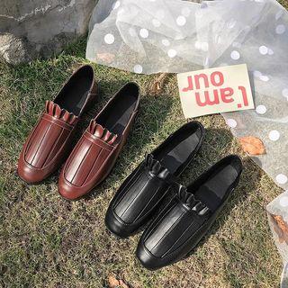 Ruffled Loafers