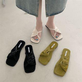 Sqaure Toe Sandals