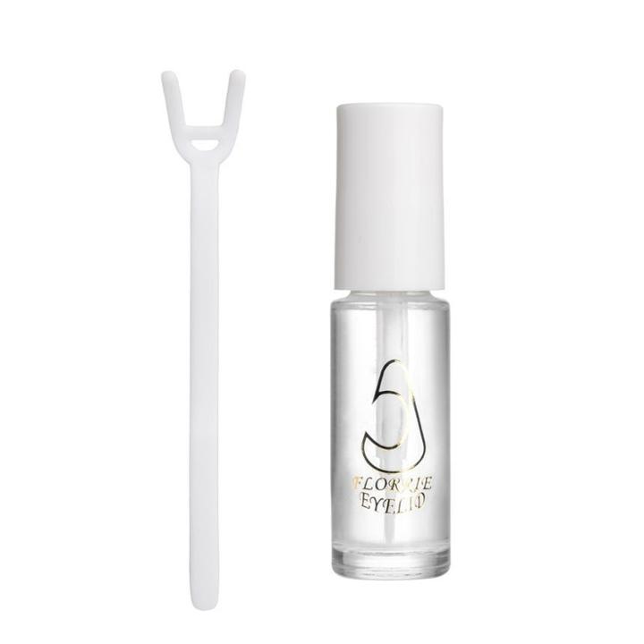 Meko - Bella Professional False Eyelashes & Double Eyelid Glue Clear 10ml