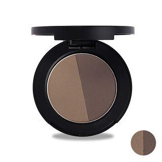 Colornique - Eyebrow Compact (#01 Light Brown / Dark Brown)