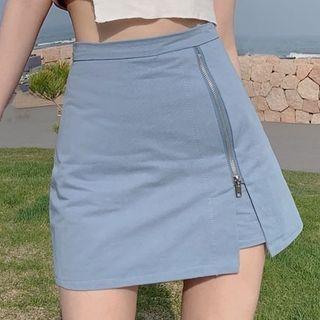 Zip-up Skort