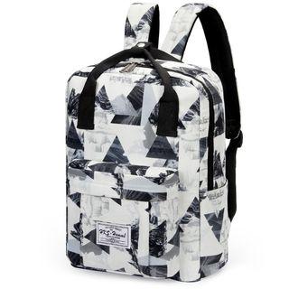 Set: Printed Lightweight Backpack + Printed Shopper Bag