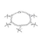 Elegant Simple Star Bracelet Silver - One Size
