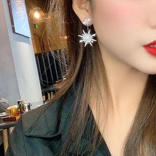 Rhinestone Star Earring A05-59 - One Size