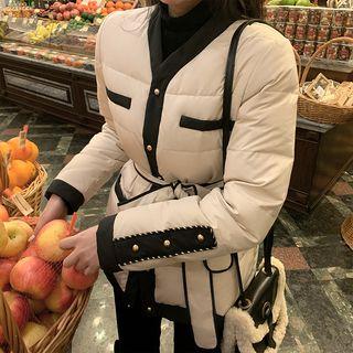 Sashed Padded Jacket