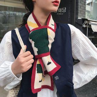 Christmas Pattern Scarf As Shown In Figure - One Size
