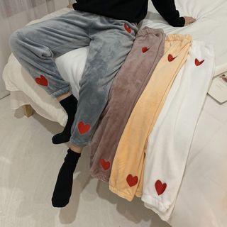 Heart Velvet Sweatpants