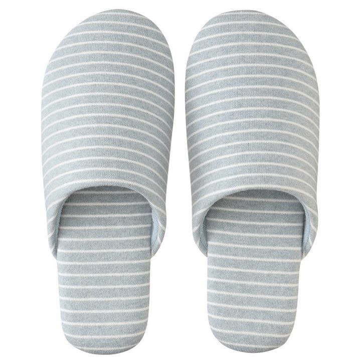 Organic Cotton Jersey Soft Slippers (xl) 1 Pair